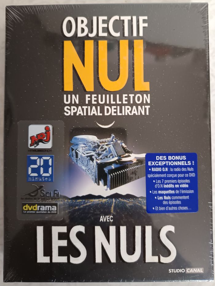 Objectif Nul Un Feuilleton Spatial Délirant 2 dvd avec les Nuls (Neuf Scellé)