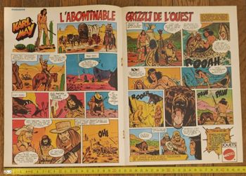 Ancien poster Karl way 1977 vintage