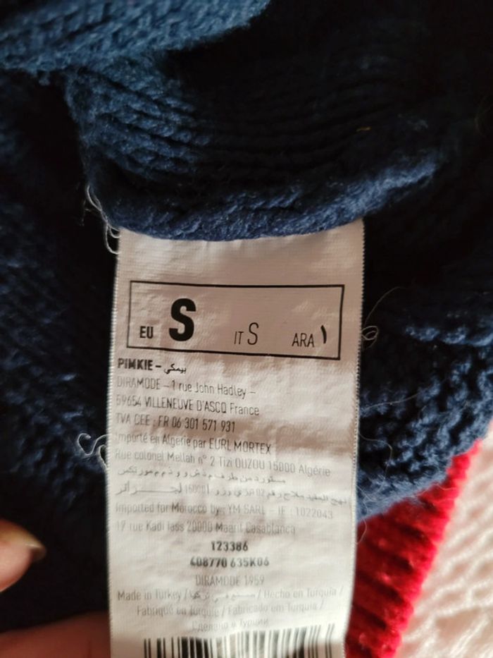 💙 Pull torsadé Pimkie style collégienne anglaise Taille S - photo numéro 7