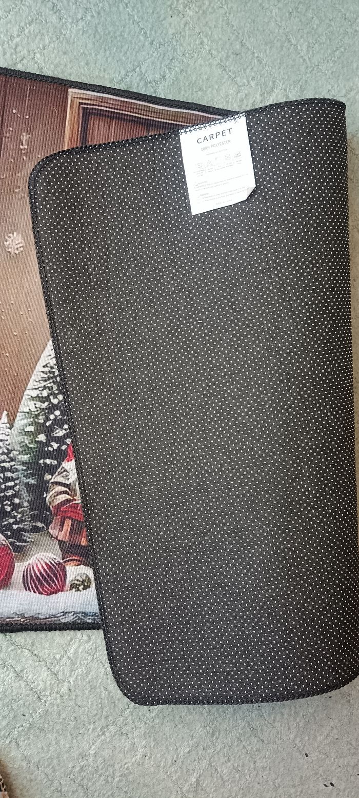 Tapis de sol de Noël. Taille 79cm sur 50cm. Neuf - photo numéro 4