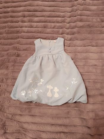 Robe chasuble doublée T. 3 mois