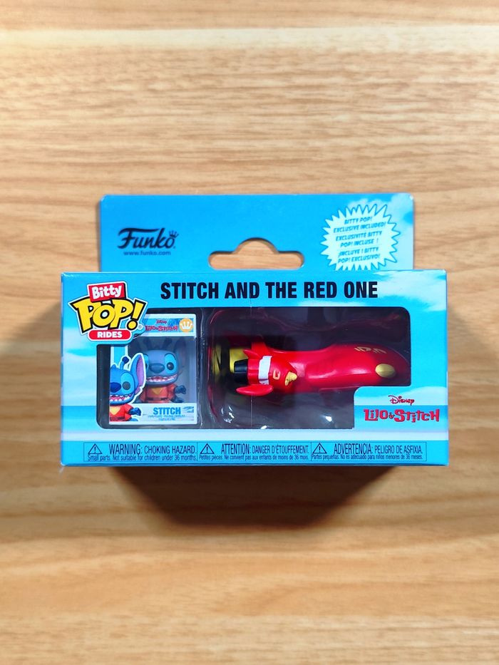 Funko Bitty Pop! Rides - Stitch and The Red One - photo numéro 1