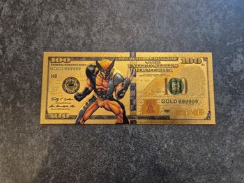 Billet OR à collectionner Wolverine Marvel