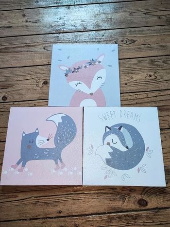 Lot de 3 cadres déco