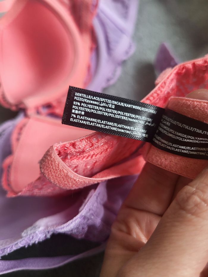 Lot soutien-gorge push-up en dentelle - photo numéro 6