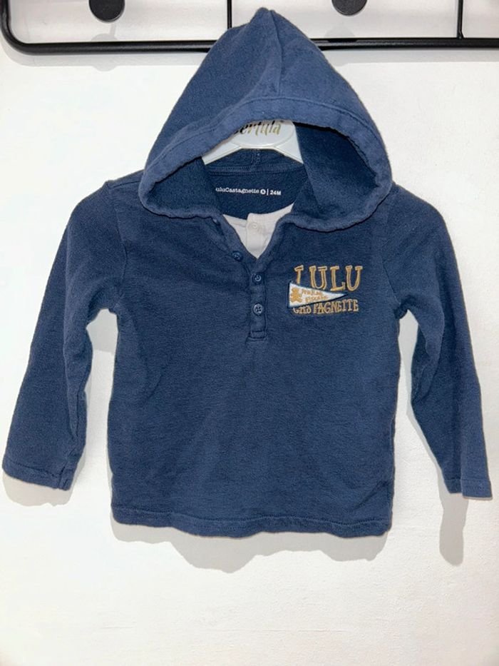 Sweat garçon Lulu Castagnette