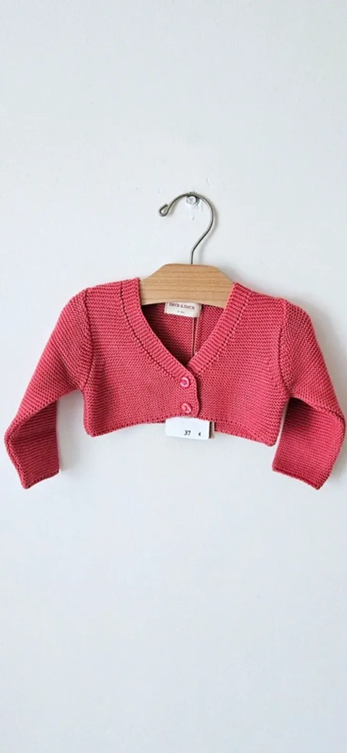 Gilet Neck & Neck 9 mois Fille