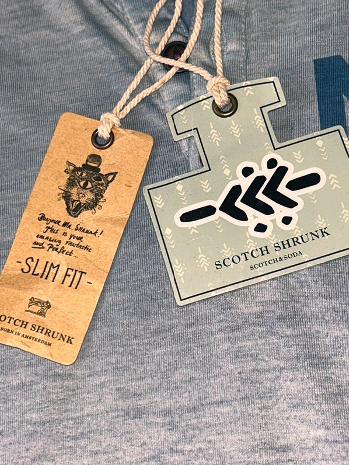 T-shirt manches longues 8 ans garçon Scotch & Soda - photo numéro 4