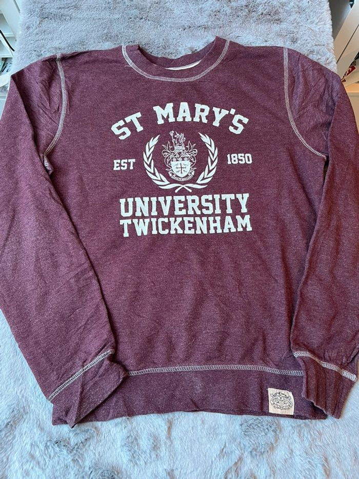 Sweat Universitaire Twickenham - photo numéro 2