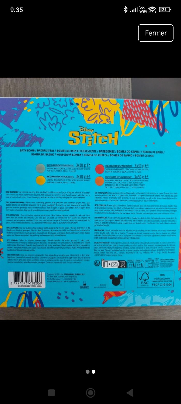 Bombes de bain Stitch - photo numéro 2