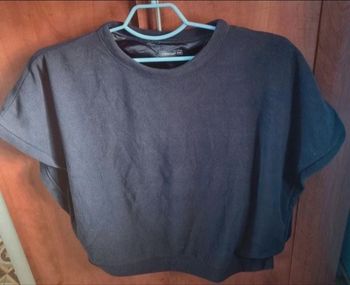 Poncho bleu marine polaire mixte 46/48