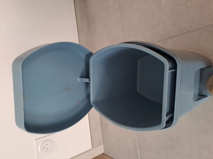 Poubelle 6 L eda plastique avec pedale - photo numéro 2