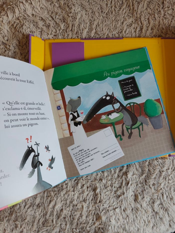 🐺 Coffret “Le Loup” – Ma petite mallette – Livre + 2 puzzles – Neuf - photo numéro 6