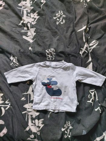 TEE-SHIRT MANCHE LONGUE OBAÏBI GARÇON