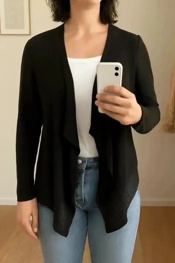 Gilet noir - Taille M