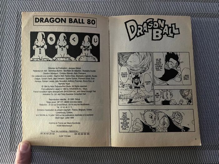 Manga Dragon Ball Tome 80 - photo numéro 2
