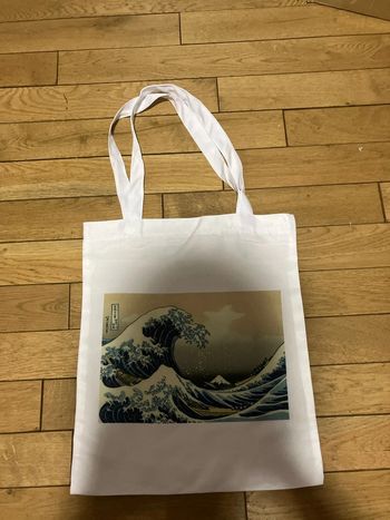 Tote Bag Japon Vague de Kanagawa