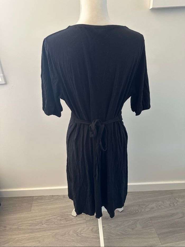 Robe de grossesse noir H&M Mama T42 XL - photo numéro 4