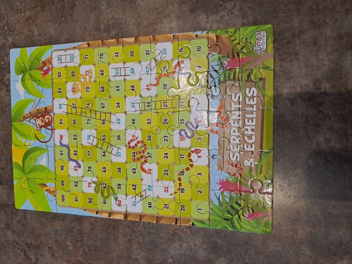puzzle jeux echelle&serpent - photo numéro 2