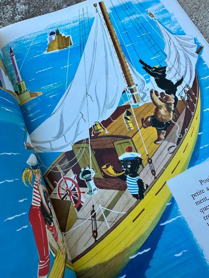 Pierre Probst - Caroline Voyage Livre Grands albums Hachette bd ancien vintage blanc - photo numéro 5