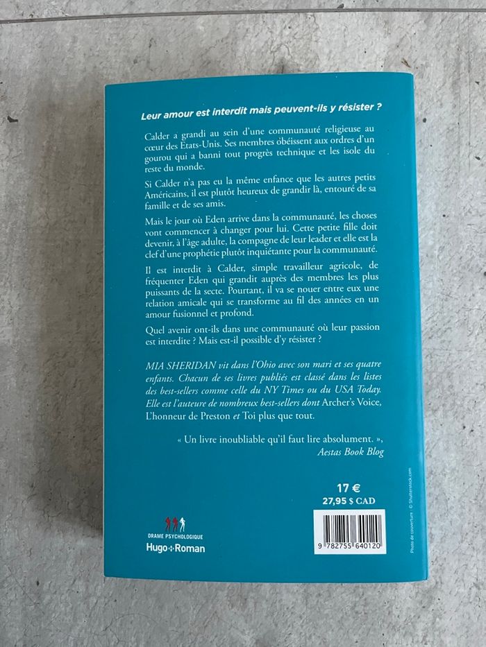 Calder & Eden de Mia Sheridan tome 1 - photo numéro 2