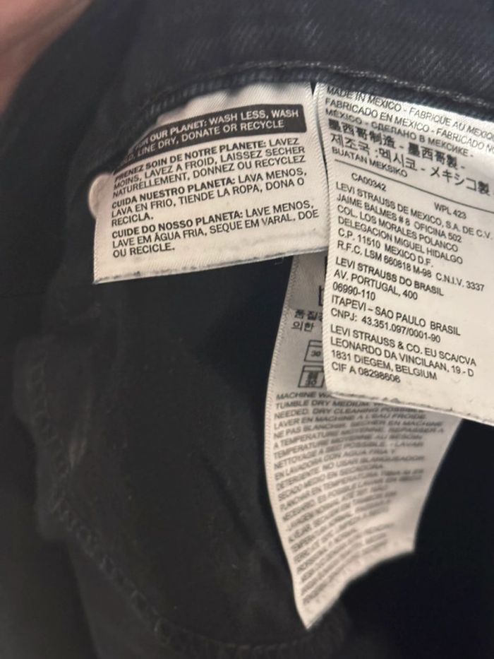 Jean Levi’s Slim Noir – Taille 34/32 - photo numéro 14