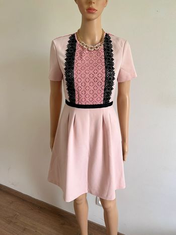 Robe rose à manches courtes Morgan taille 36 TBE