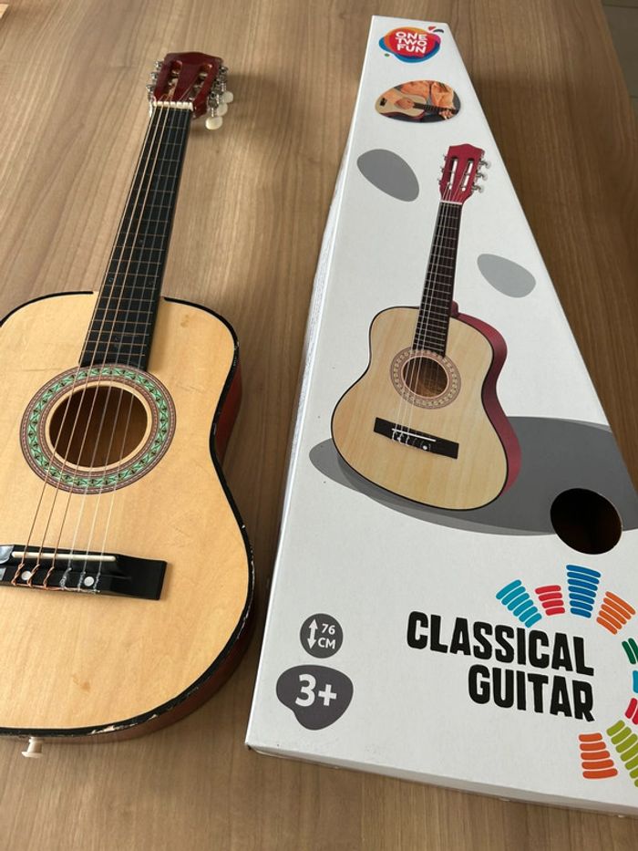 Guitare 76cm one two fun - photo numéro 3