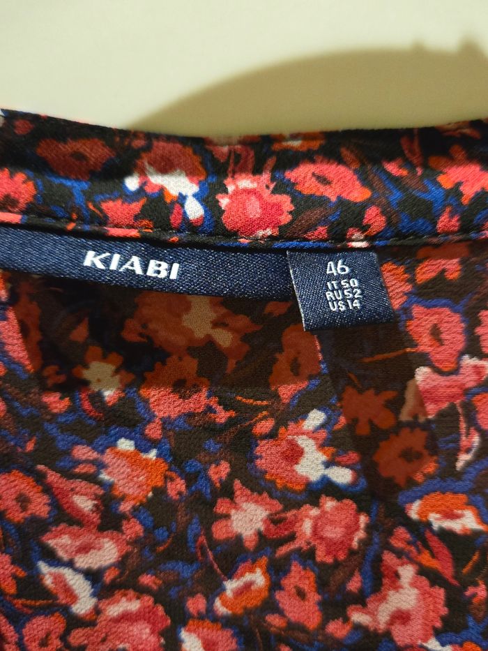 Blouse manches longues à fleurs T.44/46 Kiabi - photo numéro 2