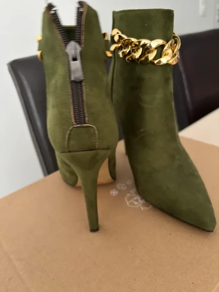 Bottines au talons sans plate-forme - photo numéro 3