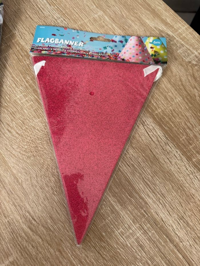 Banderole guirlande pour gender reveal fille ou garçon neuf - photo numéro 3