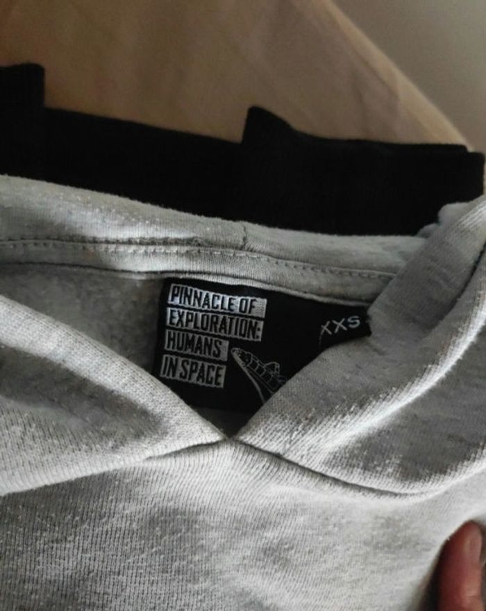 Sweat à capuche NASA floquer - XXS - photo numéro 2