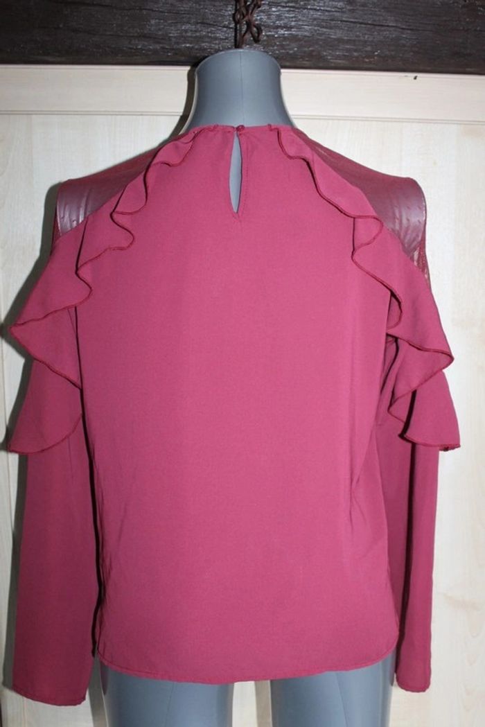 blouse manches longues pimkie taille 36 comme neuve - photo numéro 4