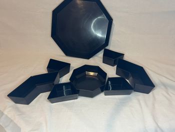 Plateau à gâteaux / apéritif 5 en 1