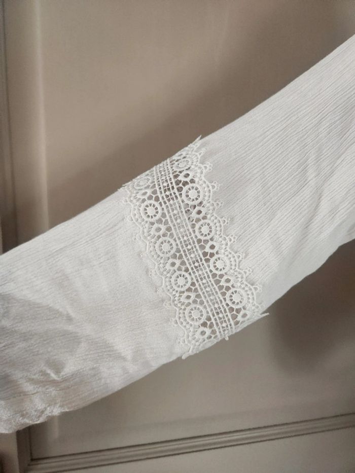 Blouse blanche crop top tally weijl - photo numéro 5