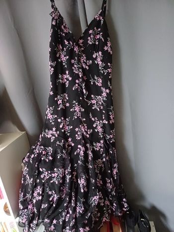 Robe fleurie mi longue