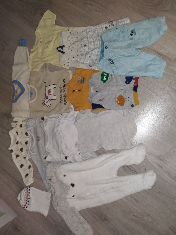 Lot vêtements garçon 6 mois hiver