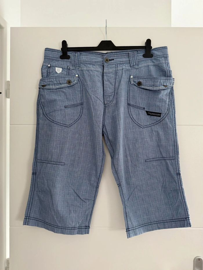 Bermuda short denim poches Kort Pantaloncini Pantalones destroy corto hombre uomo Szorty XXL