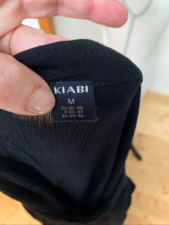 Robe été noire Kiabi 38-40 - photo numéro 4