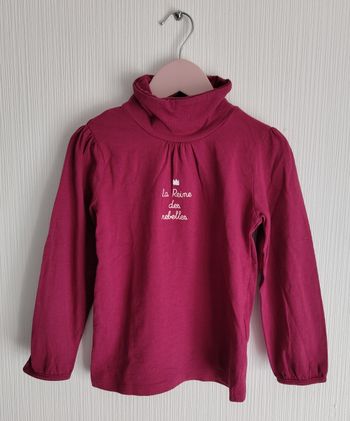 Pull col roulé - Fille