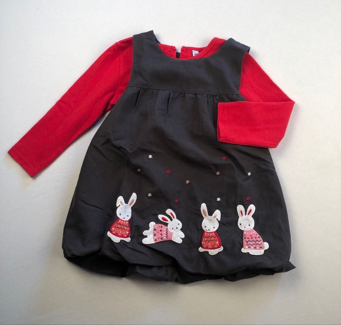 Ensemble robe t-shirt manches longues