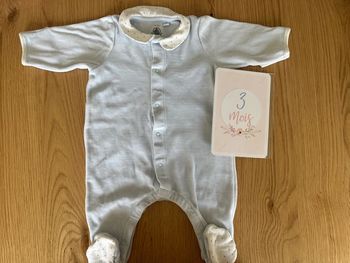 Pyjama velours Petit bateau