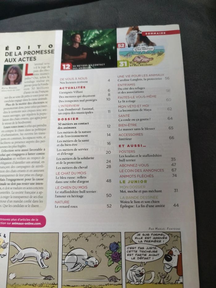 Magazine 30 millions d'amis numéro 382 mars 2020 - photo numéro 3