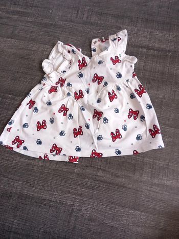Robe tunique orchestra taille 60cm 3mois minnie disney