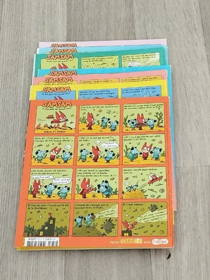 Lot de 7 magazines Pomme d’Api année 2018 L016 - photo numéro 6