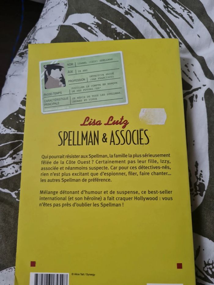 Livre quasi neuf spellman et associés - photo numéro 4