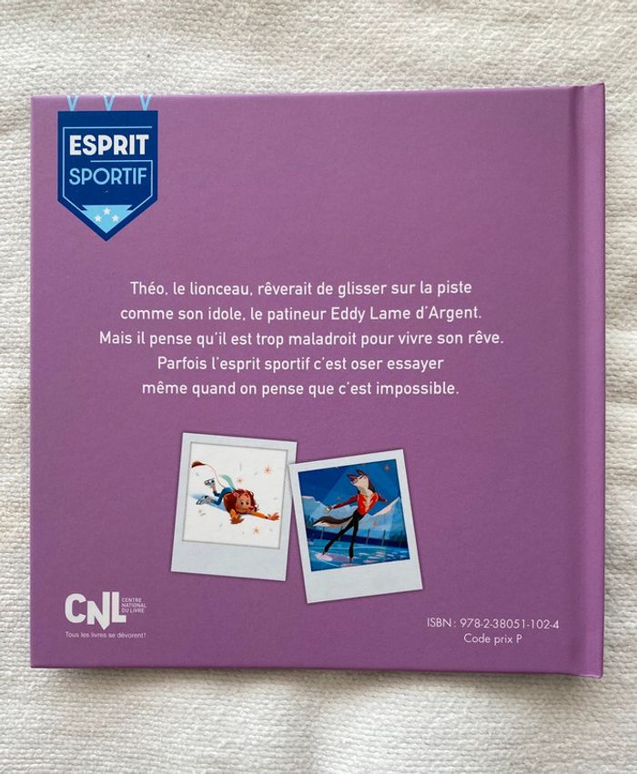 Livre 📖 Mcdo - Esprit Sportif - Le gala de patinage - NEUF - photo numéro 3