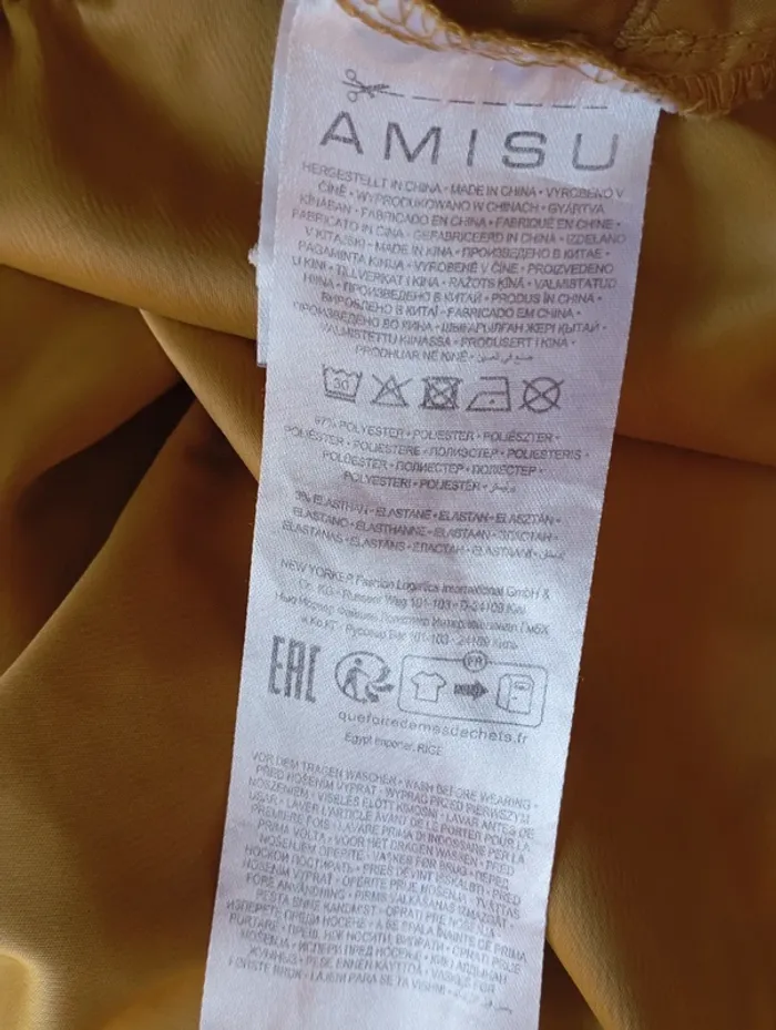 Joli pantalon fluide AMISU, taille EU 42. - photo numéro 5