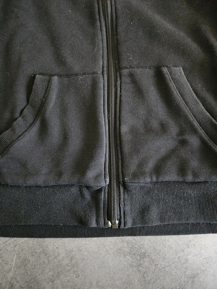 Gilet entièrement fourré à capuche femme - Taille S / 36 - Domyos - Noir et blanc - photo numéro 10