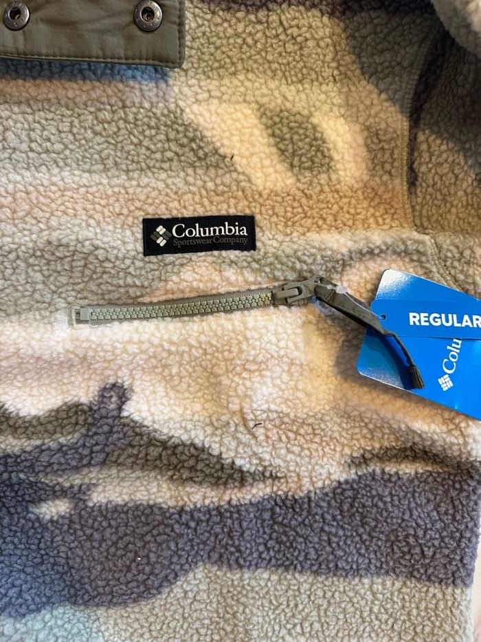 Polaire Columbia Helvetia II - Camouflage / Multicolore - Taille M - photo numéro 3